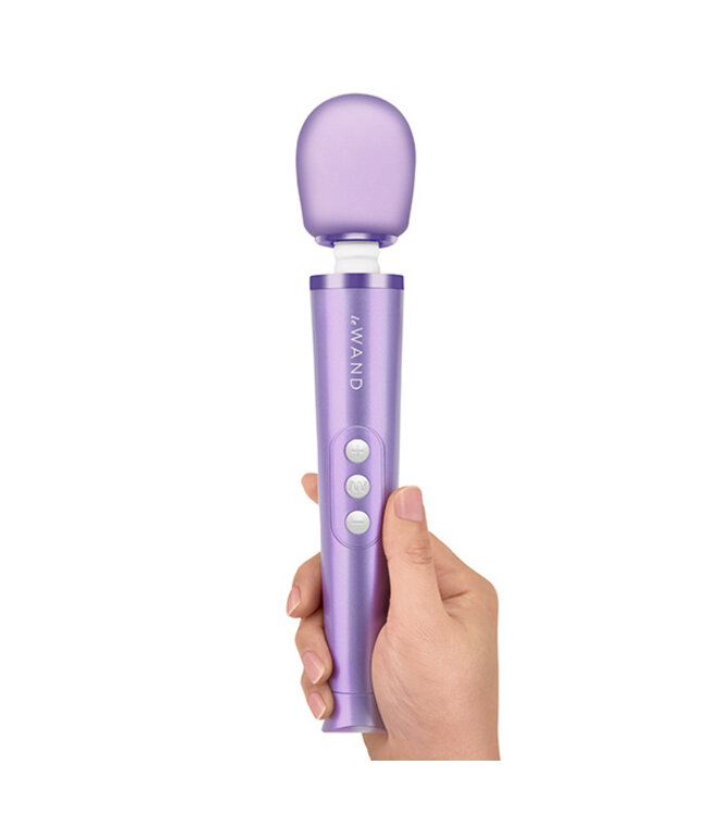 Le Wand - Petite Oplaadbare Vibrerende Massager Paars