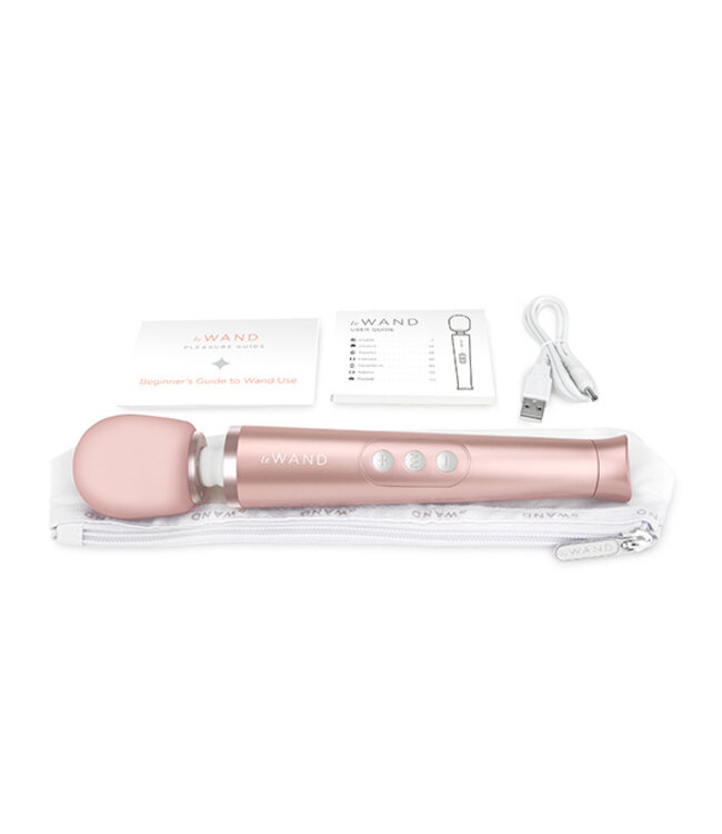 Le Wand - Petite Oplaadbare Vibrerende Massager Rose Goud