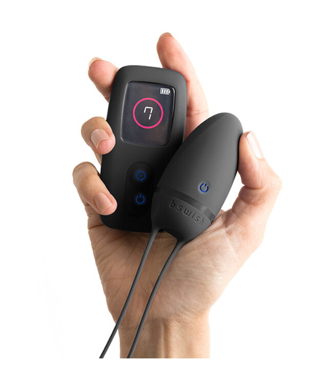 B Swish - bnaughty Premium Unleashed Vibrerend Ei Zwart