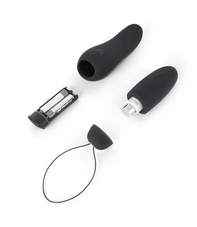 B Swish - bnaughty Deluxe Unleashed Vibrerende Bullet Zwart
