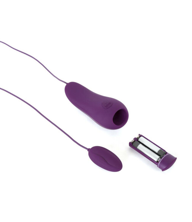 B Swish - bnaughty Deluxe Vibrerende Bullet Donkerpaars