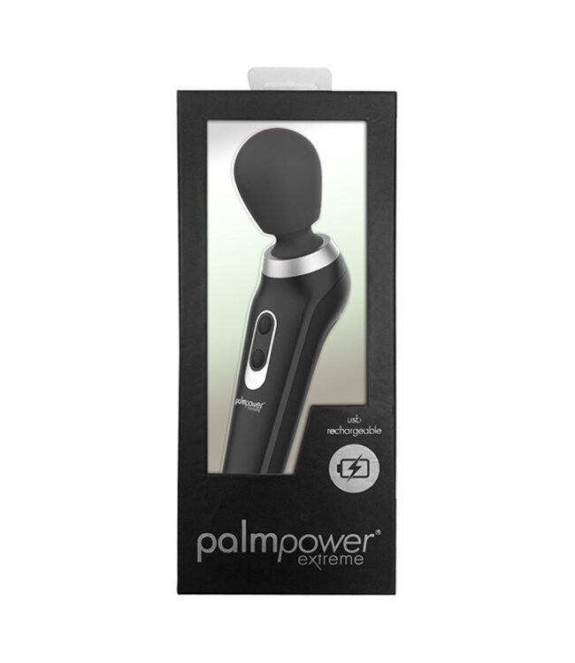 PalmPower - Extreme Wand Massager Zwart