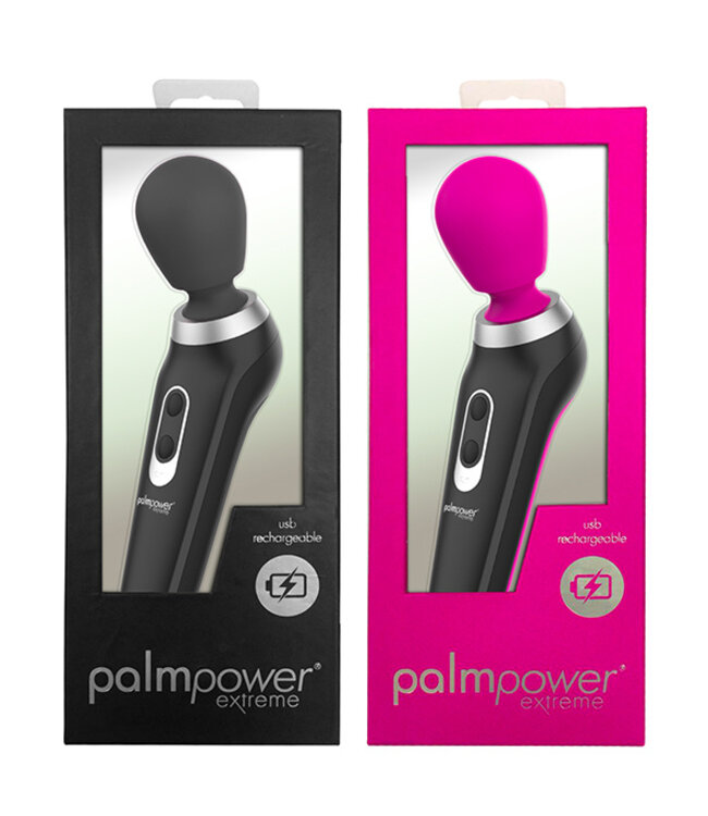 PalmPower - Extreme Wand Massager Zwart
