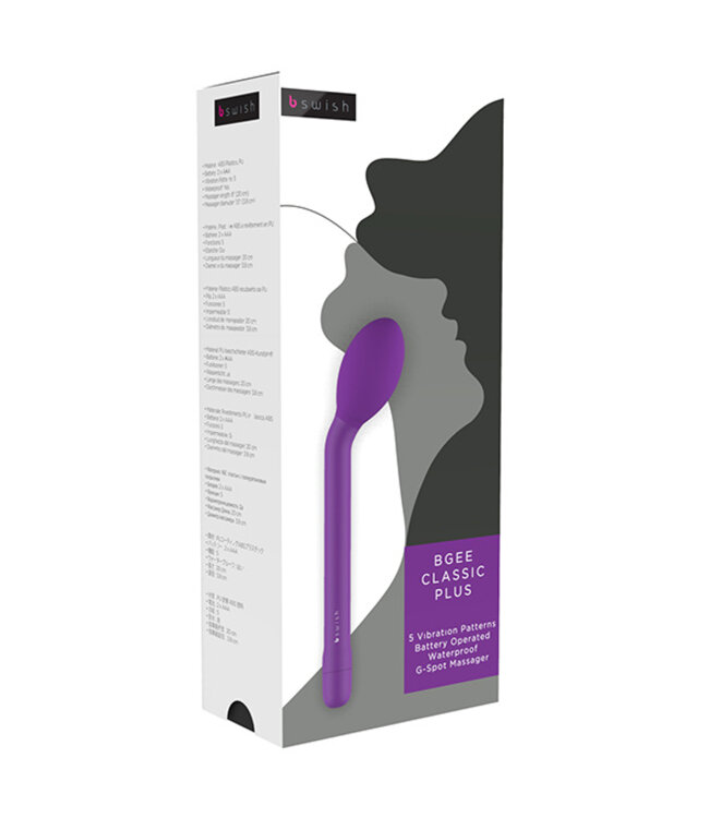 B Swish - bgee Classic Plus G-Spot Vibrator Paars