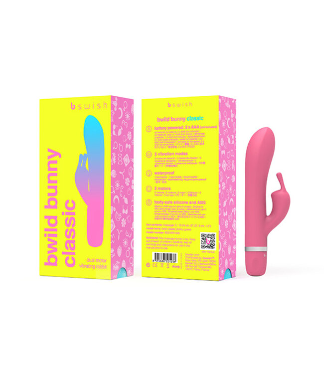 B Swish - bwild Classic Bunny Rabbit Vibrator Roze
