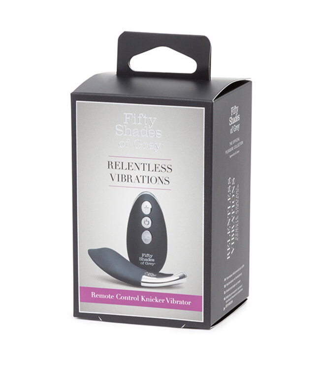 Fifty Shades of Grey - Relentless Vibrations Remote Control Panty Vibe