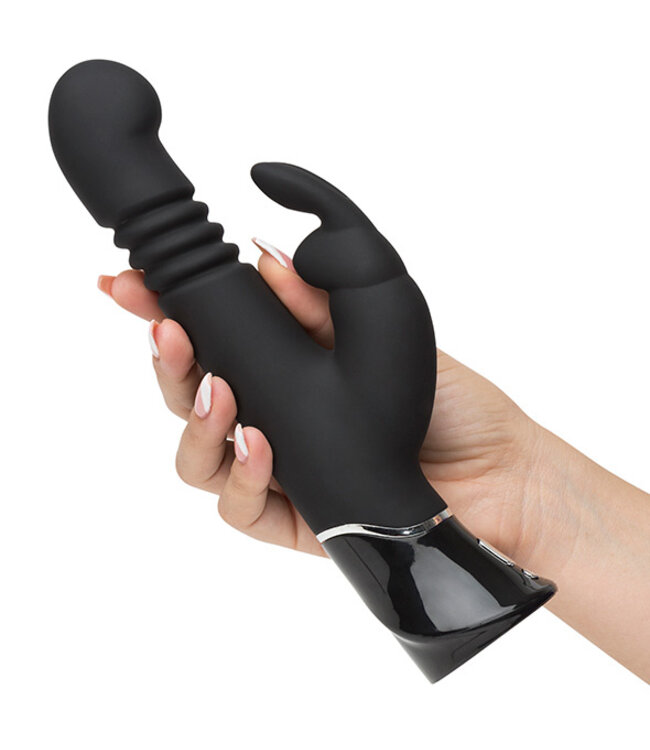 Fifty Shades of Grey - Greedy Girl Oplaadbare Thrusting G-Spot Rabbit Vib