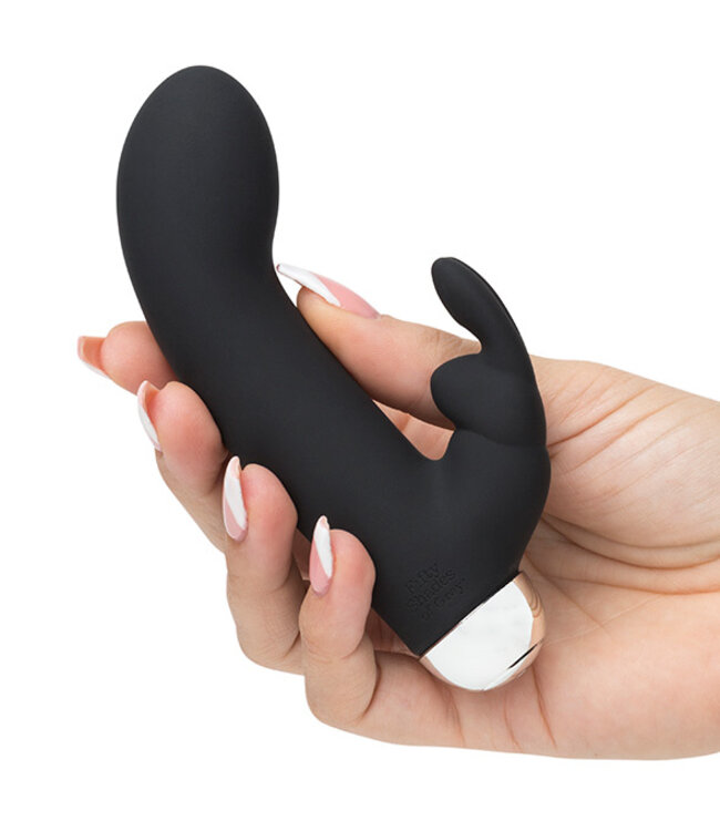 Fifty Shades of Grey - Greedy Girl Oplaadbare Mini Rabbit Vibrator