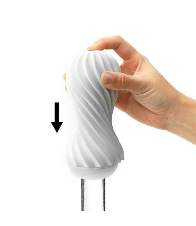 Tenga - Flex Masturbatie Sleeve Rocky Zwart