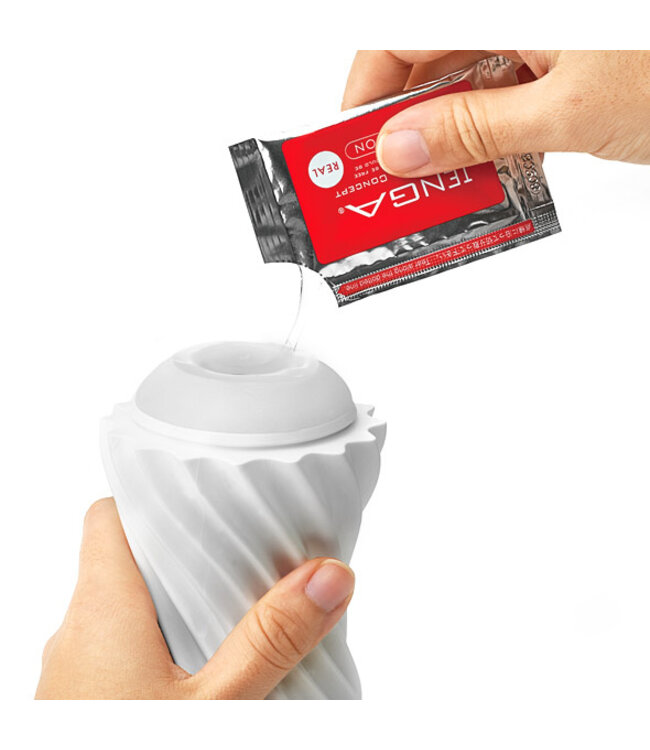 Tenga - Flex Masturbatie Sleeve Rocky Zwart