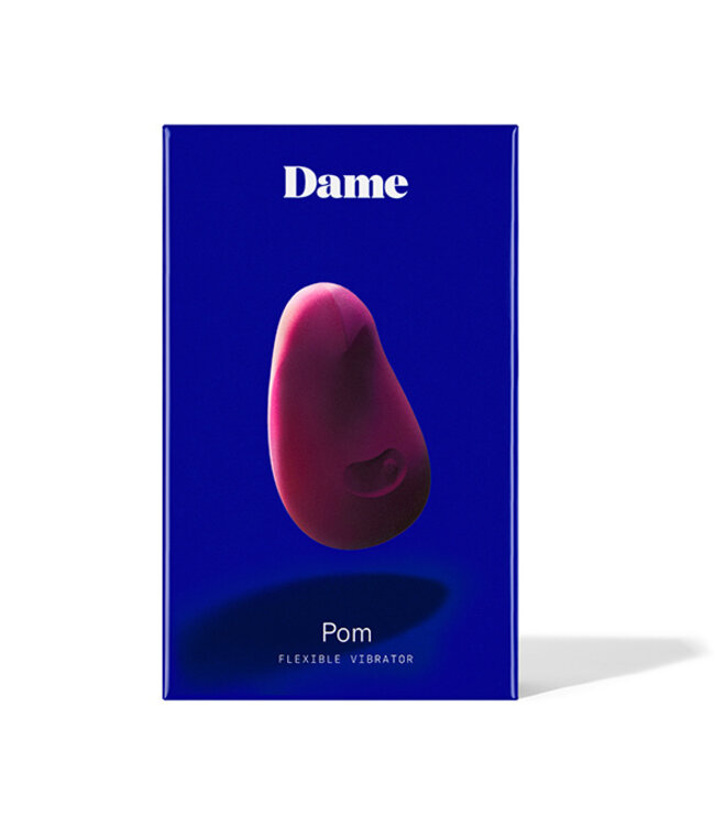 Dame Products - Pom Flexibele Vibrator Donker Rood