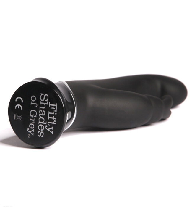 Fifty Shades of Grey - Greedy Girl G-Spot Rabbit Vibrator Zwart
