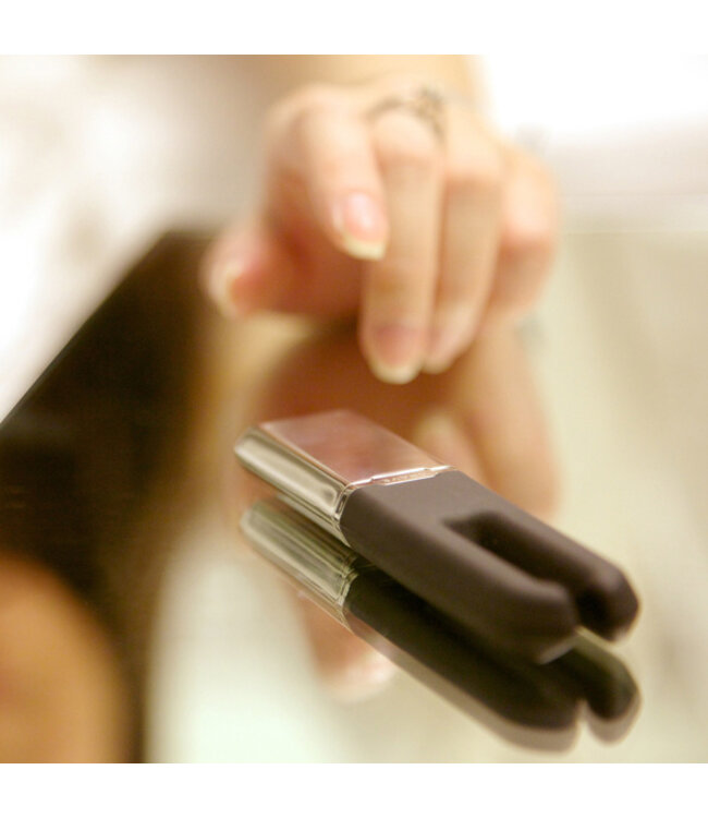 Crave - Duet Classic Vibrator Donkerrood