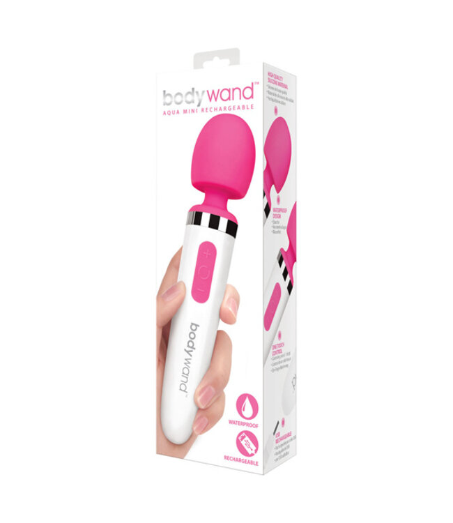 Bodywand - Aqua Mini Oplaadbare Wand Massager Roze