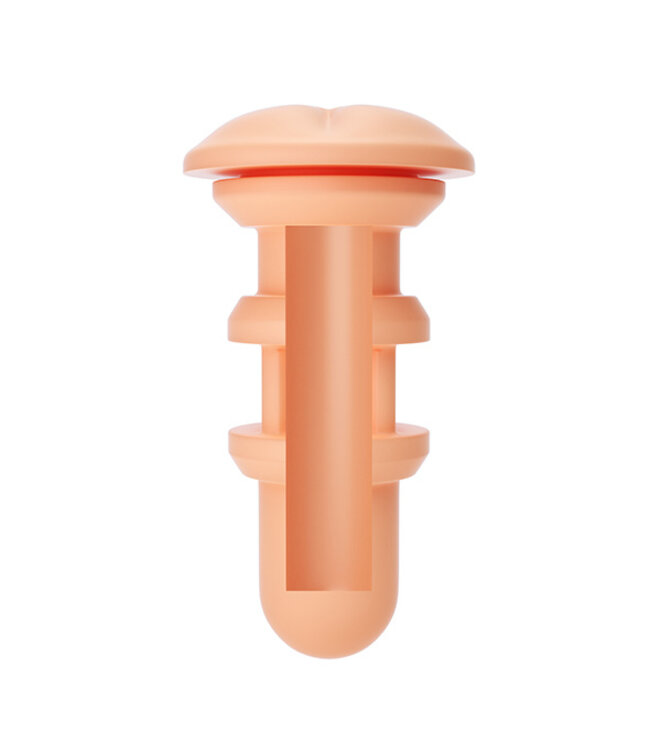 Autoblow - A.I. Siliconen Anus Sleeve Wit