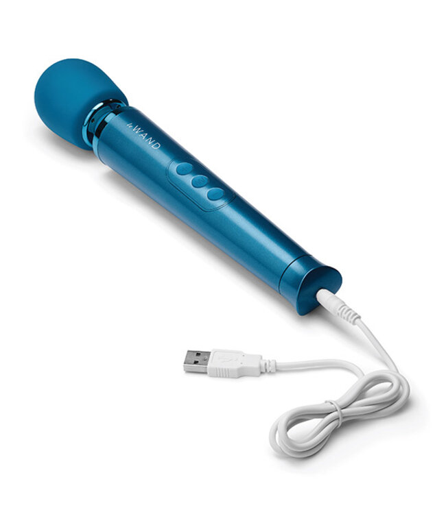 Le Wand - Petite Oplaadbare Vibrerende Massager Blauw