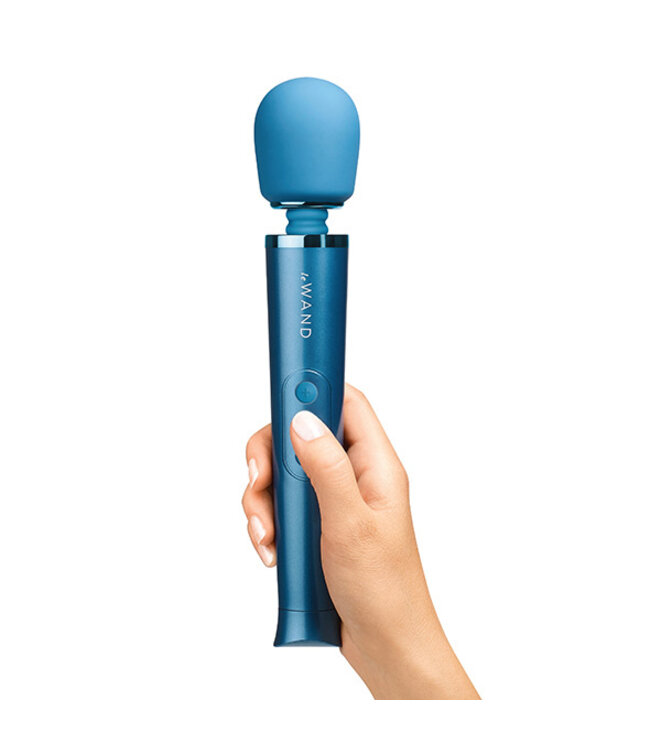 Le Wand - Petite Oplaadbare Vibrerende Massager Blauw