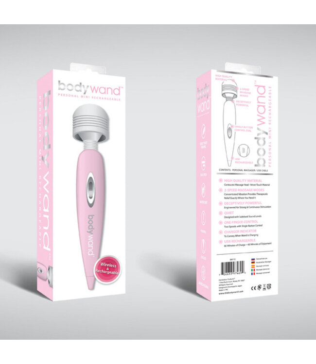 Bodywand - Oplaadbare USB Wand Massager Roze