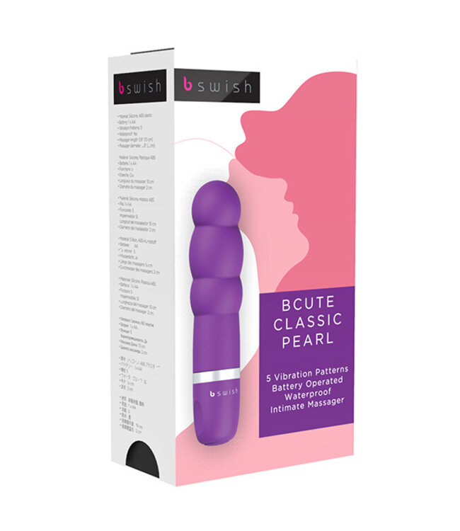 B Swish - bcute Classic Vibrator Pearl Paars