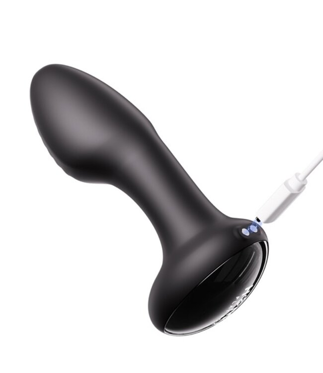 HoneyPlayBox - Frenzy-Pressure Sensing App-Controlled Rotating Butt Plug Black