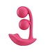 HoneyPlayBox - Melody-Pressure Sensing App-Controlled Twin Balls Clit& G-spot Vibrator Magenta