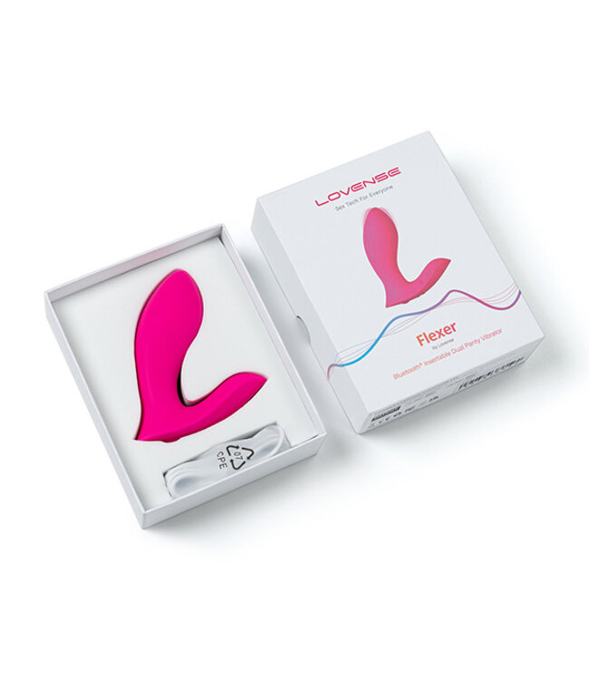 Lovense - Flexer Insertable Dual Panty Vibrator