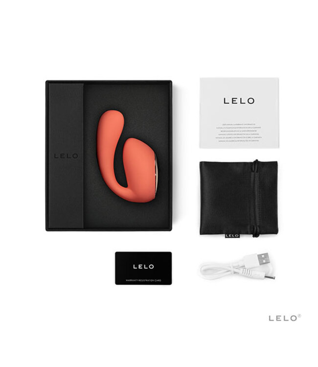 Lelo - Ida Wave Dual Stimulation Massager Coral Red