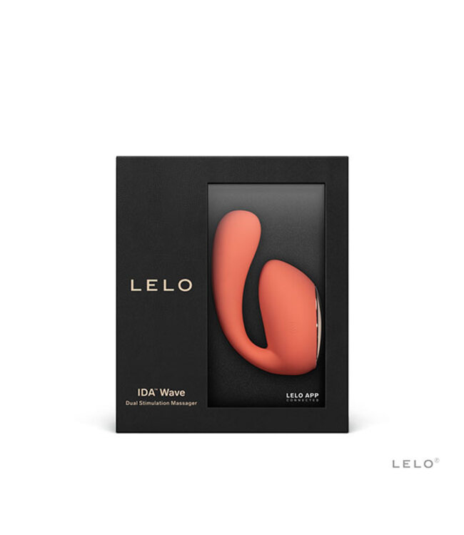 Lelo - Ida Wave Dual Stimulation Massager Coral Red