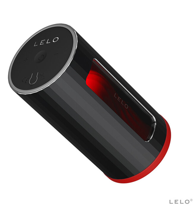 Lelo - F1 V2 Masturbator Zwart & Rood