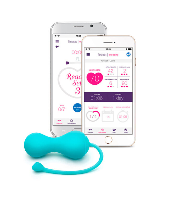 Lovelife by OhMiBod - Krush App Connected Bluetooth Kegel Turquoise