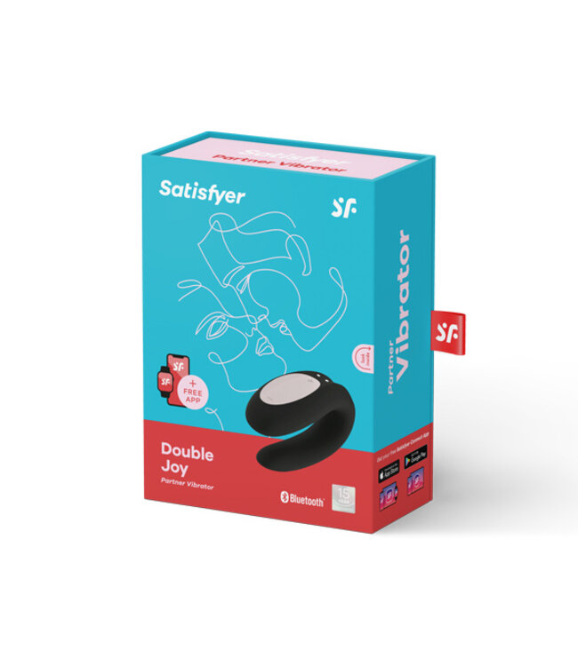 Satisfyer - Double Joy Zwart