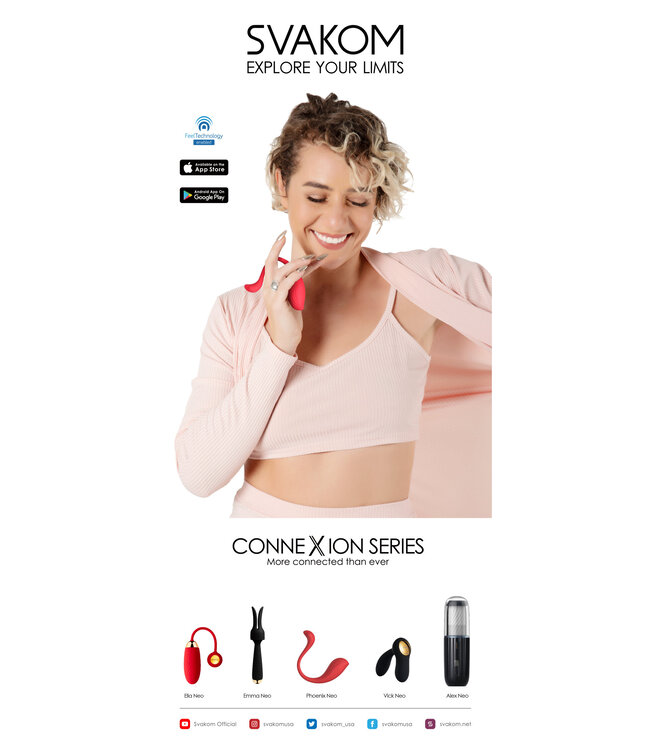 Svakom - Connexion Series Vick Neo Prostaat Massager App Controlled