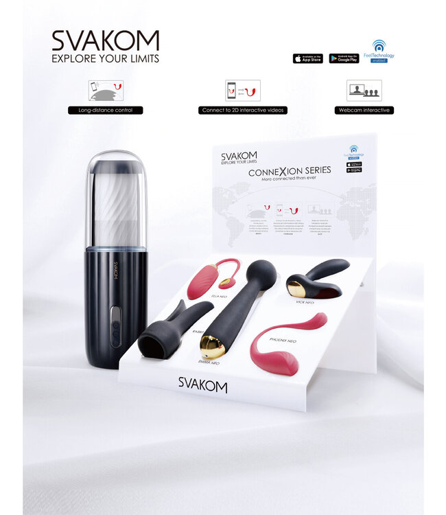 Svakom - Connexion Series Vick Neo Prostaat Massager App Controlled