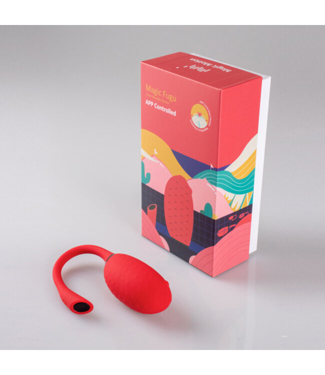 Magic Motion - Fugu Smart Wearable Vibrator Rood