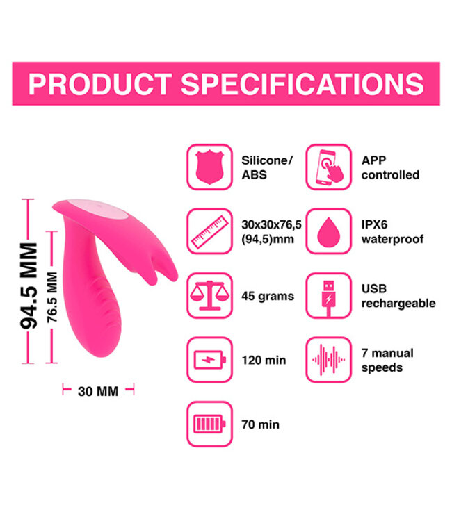 Magic Motion - Eidolon Smart Wearable Dual Motor Vibrator