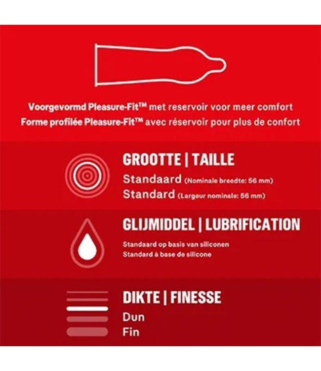 Durex - Condooms Thin Feel 12 st.