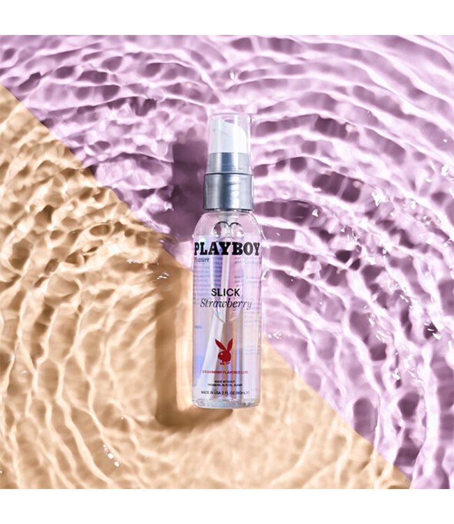 Playboy Pleasure - Slick Strawberry Lubricant - 60 ml