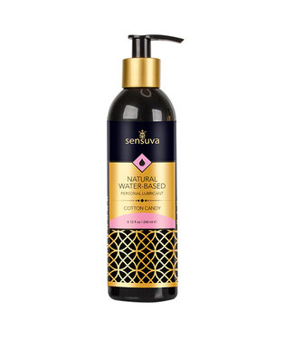 Sensuva Sensuva - Natural Waterbasis Glijmiddel Suikerspin 240 ml