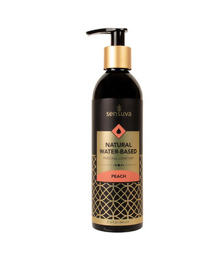 Sensuva Sensuva - Natural Waterbasis Glijmiddel Perzik 240 ml