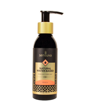 Sensuva Sensuva - Natural Waterbasis Glijmiddel Perzik 125 ml