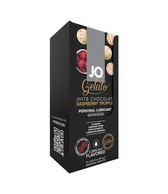 System JO - Foil Pack Display Box Gelato White Chocolate Raspberry
