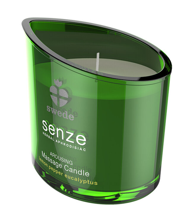 Swede - Senze Arousing Massage Candle Lemon Pepper Eucalyptus 50 ml