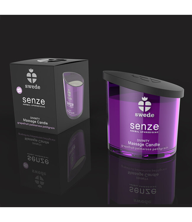 Swede - Senze Divinity Massage Candle Grapefruit Palmarosa Petitgrain 50 ml