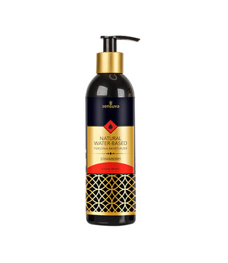 Sensuva Sensuva - Natural Waterbasis Glijmiddel Aardbei 240 ml
