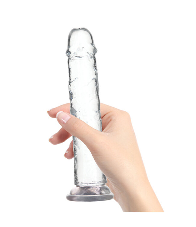 Addiction - Crystal Addiction Vertical Dildo (No Balls) 23 cm