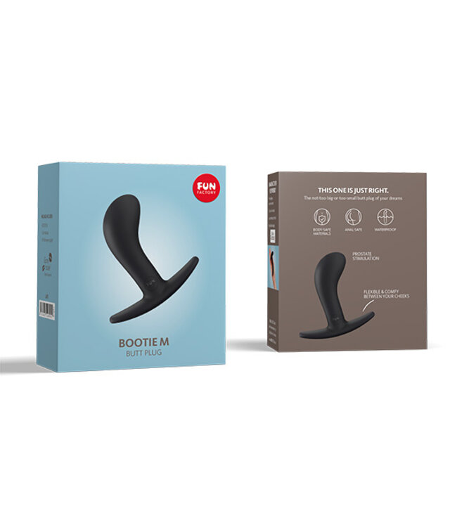 Fun Factory - Bootie Anaal Plug Medium Zwart