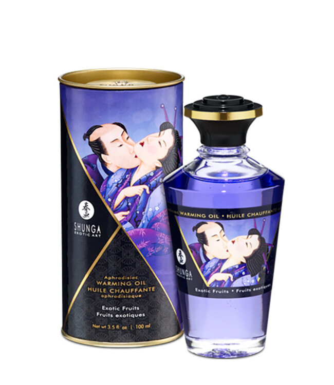 Shunga - Aphrodisiac Verwarmende Olie Exotische Vruchten 100 ml