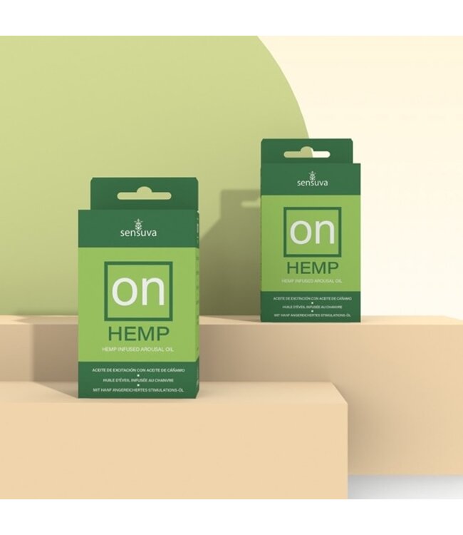 Sensuva - ON Arousal Oil voor Haar Hennep Olie Infused 5 ml