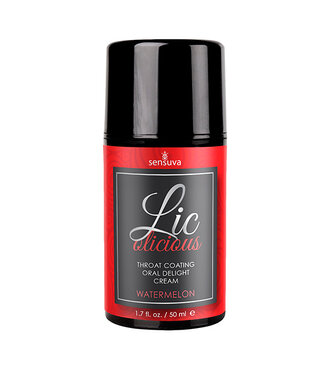 Sensuva Sensuva - Lic-o-licious Oral Delight Creme Watermeloen 50 ml