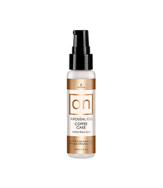 Sensuva Sensuva - ON Arousal Gel voor Haar Koffiecake 29 ml
